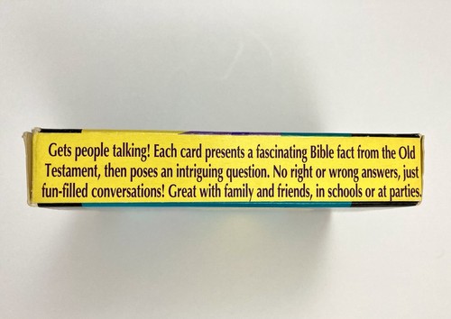 BibleTalk Old Testament Conversation Starter Cards for Game Night, Bible Studies - Picture 12 of 16