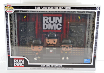 【正規品】 Funko POP! RUN DMC IN CONCERT 01 Funko Pop! Deluxe Moments Run DMC In Concert #01 Vinyl Figure 3