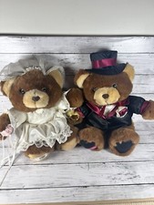 Teddy Precious Bear Plush Bride  Groom 16  Dandee Stuffed Animal Same Day Ship