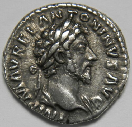 Impero Romano Marco Aurelio AR Denario (Roma, 161 dC) - Foto 1 di 2