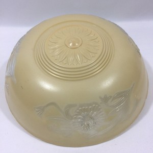 Vintage Victorian 10 Round Thick Glass Ceiling Light Cover Shade