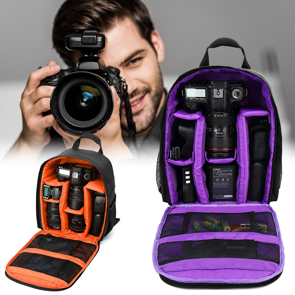 Waterproof DSLR Camera Backpack for Canon Nikon Sony Digital SLR Shoulder Bag