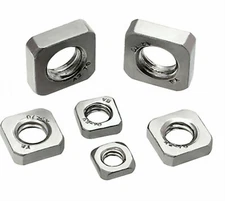 M3 M4 M5 M6 M8 M10 Square Nuts 304 Stainless Steel (Thin Type)