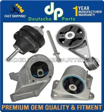 Mini R50 Engine Motor Mounts Auto Transmission Mount Bolt LH + RH Set of 5