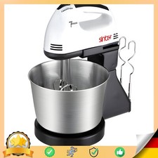 Mixer mit Schüssel 7 Geschwindigkeiten Handr...