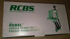 RCBS Rebel Single Stage Reloading Press 9353  NEW Heavy Duty Cast Iron & Steel