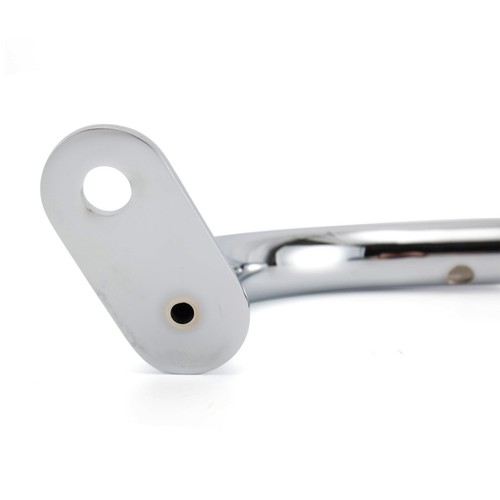 Chrome Saddlebag Guard Eliminator Bracket Support for Road King Road Glide - Foto 12 di 13