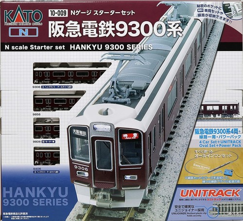 Kato N Scale Starter Set Hankyu 9300 Series 10 009 Passenger Train Japan Ebay