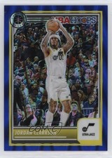 2023 Panini NBA Hoops Premium Stock Blue Seismic Prizm /99 Jordan Clarkson 13lw