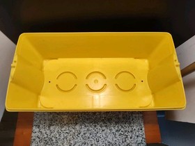 LEGO CLASSIC LARGE YELLOW BRICK.  STORAGE CONTAINER BIN For LOOSE LEGO PIECES. 