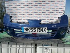 NISSAN MICRA 5DR MK3 K12 2005 BLUE BW6 FRONT BUMPER MARKS