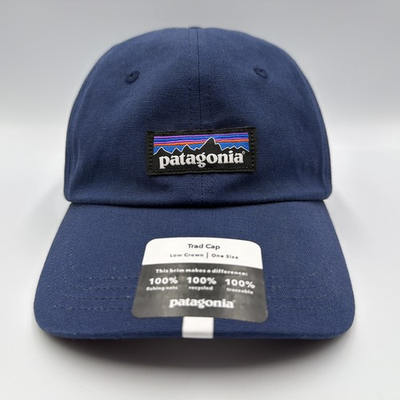 #ad Patagonia Men#x27;s P 6 Traditional Cap Unstructured Low Crown Classic Navy *NEW* $24.98