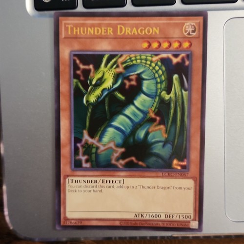 Thunder Dragon [1st Edition] LCKC-EN067 YuGiOh Legendary Collection Kaiba Mega Pack card