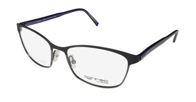 NEW LIGHTEC 30047L MADE IN FRANCE DURABLE STAINLESS STEEL EYEGLASS FRAME/GLASSES
