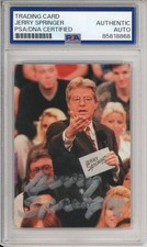 1998 Comic Images Card Jerry Springer Show Signed RC Rookie Card PSA DNA COA