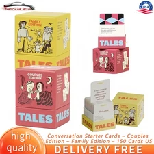 Conversation Starter Cards Couples Edition for Games Date Night 150 Cards USA