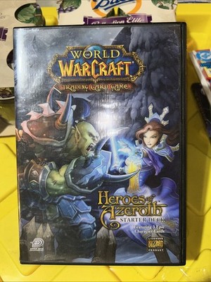 World of Warcraft Heroes of Azeroth Starter Deck Set with 3 Epic Character Cards