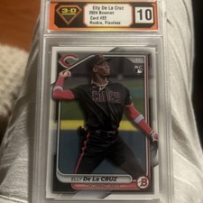 2024 Bowman Elly De La Cruz Card #22 Rookie Flawless 10