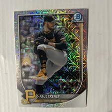 2025 Bowman Chrome - Paul Skenes #30 Mega Box Mojo Refractor