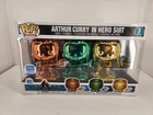 Funko Pop! Vinyl: DC Universe - Arthur Curry in Hero Suit- 3 pack (Chrome