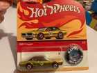 NEW  HOTWHEELS 1968 COUGAR REDLINE 50TH ANNIVERSARY BLISTER PACK