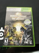 Mortal Kombat Vs. DC Universe - Microsoft Xbox 360 CASE and MANUAL ONLY NO DISC