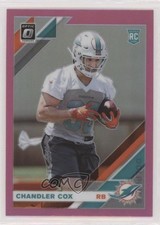 2019 Panini Donruss Optic Rookies Pink Prizm Chandler Cox #132 pm6