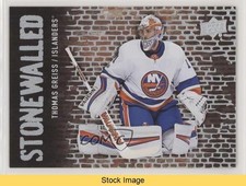 2018-19 Upper Deck Stonewalled Thomas Greiss #SW-37 READ 2tj