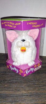 1998 FURBY Original SNOWBALL Limited Edition White Interactive Toy NEW SEALED