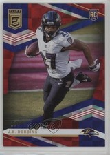 2020 Panini Chronicles Elite Update Red 124/399 JK Dobbins #216 wd7
