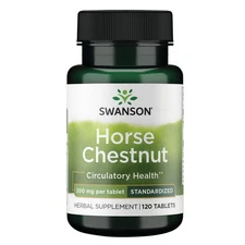 Swanson Timed-Release Horse Chestnut 22% Aescin 200 mg 120 Tablets