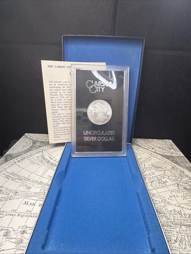 1882-CC $1 Morgan Silver Dollar - GSA w/Box and COA See description