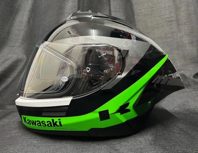 2026 Nolan Green N60-6 SPORT with KAWASAKI STICKERS Motorcycle Sporty Helmet