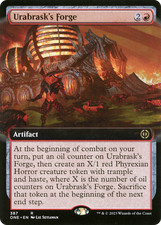 Urabrask's Forge (Extended Art) Phyrexia: All Will Be One - Near Mint