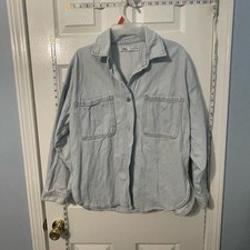 Zara Light Blue Denim Jacket