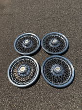 Genuine 1977 To 1996 Chevy Caprice 15 Inch Wire Spoke Hubcaps Wheel Covers Genuine 1977 To 1996 Chevy Caprice 15 Inch Wire Spoke Hubcaps Wheel Covers