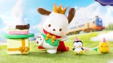 Toptoy Sanrio Pochacco Time Train Series Blind Box Figure Confirmed Gift Toys MS