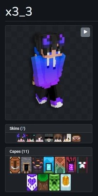 RARES CAPES (11) MINECRAFT ACCOUNT Full Access