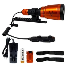 FOXPRO Bow Fishing Light with 3-Color LED and Dimmer (BOWFIRE)