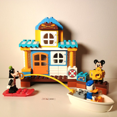 LEGO DUPLO Mickys Strandhaus #10827 | Micky Donald Goofy | Vollständig sehr gut 