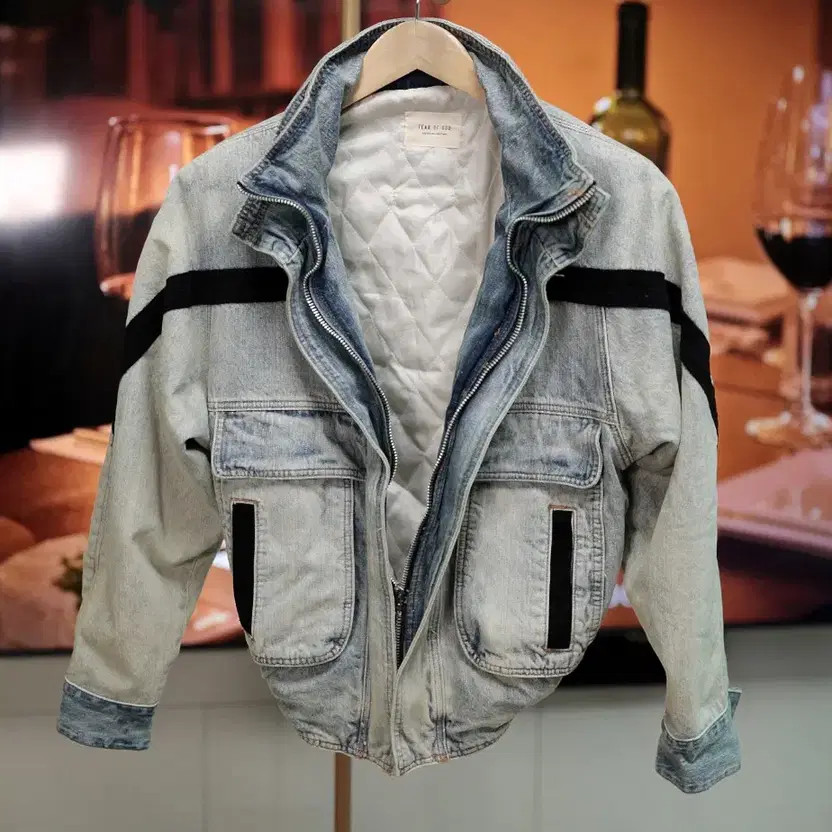 Fear of God Sixth Collection Denim Track Jacket - M thumbnail 8