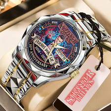 Stranger Things 10th Anniversary Alloy Luxury Quartz Watch – 4307
