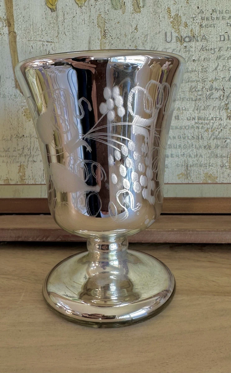 Mercury Glass Vase Antique Vases for sale | eBay
