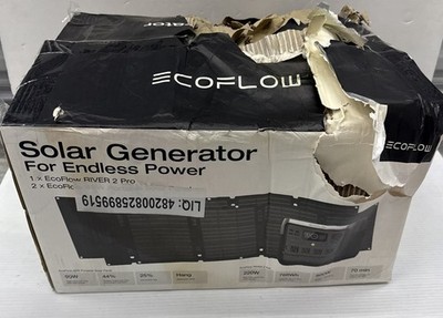 EcoFlow Solar Generator River 2 Pro 45W Portable Solar Panel Box Damage