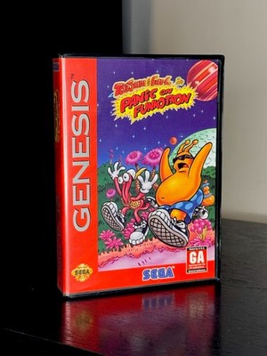 ToeJam and Earl in Panic on Funkotron Sega Genesis 1993 Clean