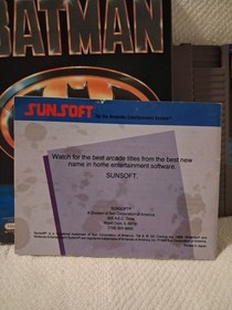 Batman: Il Videogioco (NES, Nintendo 1990) *CIB Completo Quasi Nuovo