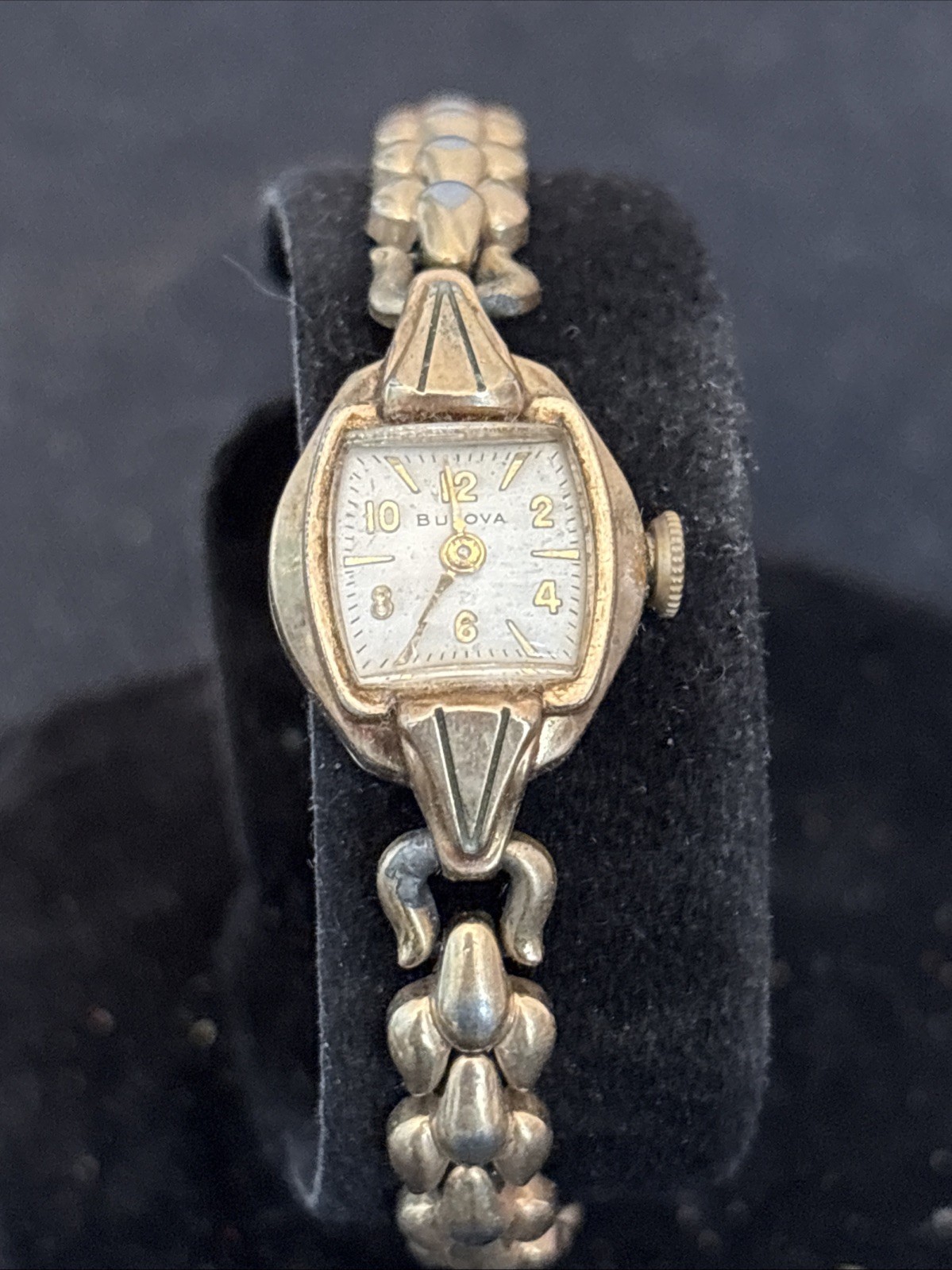 Vintage Bulova Watch Womens Ladies 10K Rolled Gold Plated 1940s 50s #5