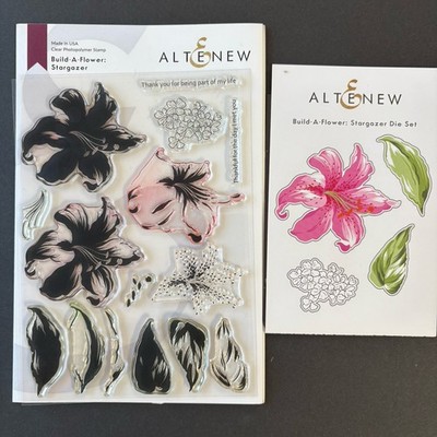 Altenew Build A Flower Stargazer Layering Stamps Dies Bundle