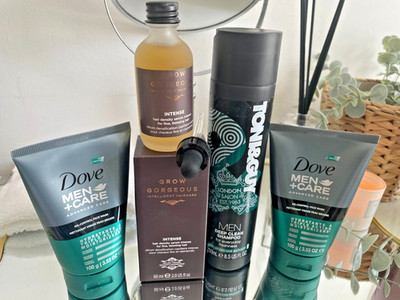 GESCHENK | SET (MEN) Grow Gorgeous, Toni & Guy & Dove Men s Care Bundle Neu in OVP