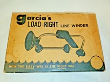 Vintage GARCIA LOAD-RIGHT Fishing LINE WINDER in Original Box